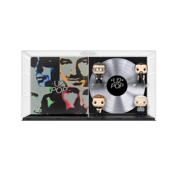 U2 POP! Albums DLX Vinyl Figuren 4er-Pack POP 9 cm