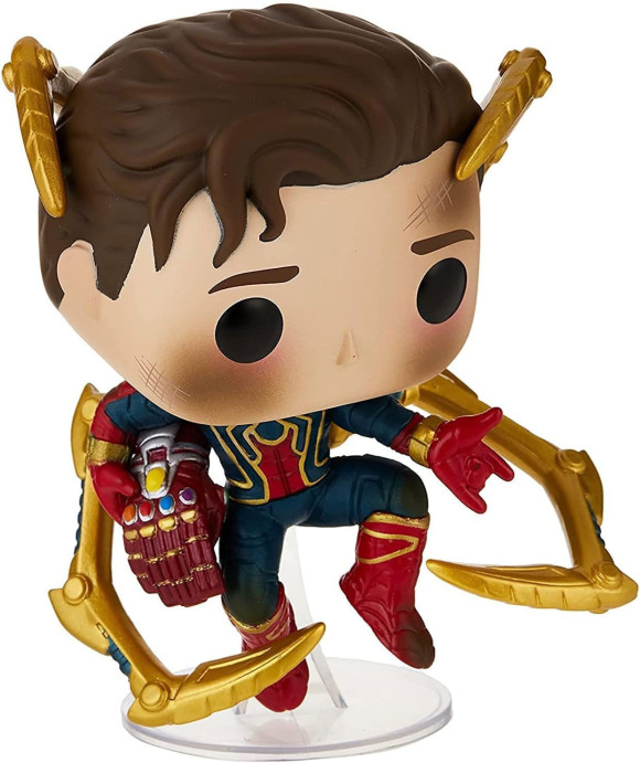 Avengers: Endgame POP! Movies Vinyl Figur Unmasked Spider-Man 9 cm