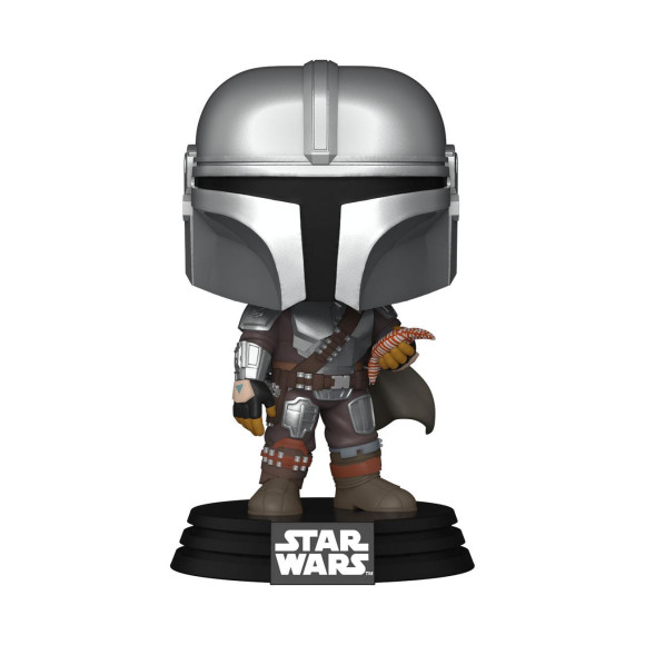 Star Wars The Book of Boba Fett POP! TV Vinyl Figur Mando w/pouch 9 cm