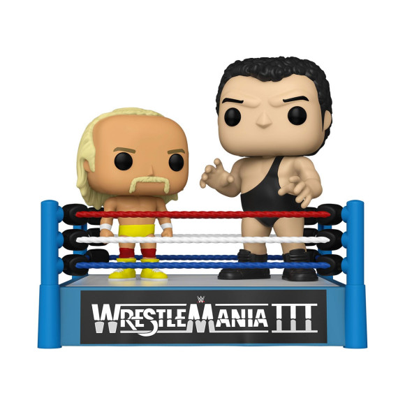 WWE POP! Moment Vinyl Figuren Hulk vs Andre the Giant 9 cm