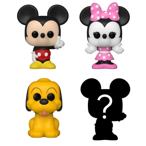 Disney Bitty POP! Vinyl Figuren 4er-Pack Mickey 2,5 cm
