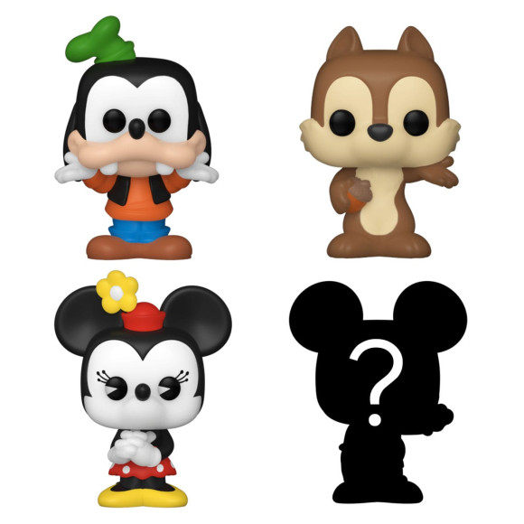 Disney Bitty POP! Vinyl Figuren 4er-Pack Goofy 2,5 cm