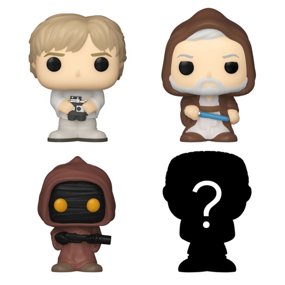 Star Wars Bitty POP! Vinyl Figuren 4er-Pack Luke 2,5 cm