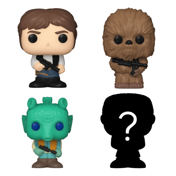 Star Wars Bitty POP! Vinyl Figuren 4er-Pack Han Solo 2,5 cm