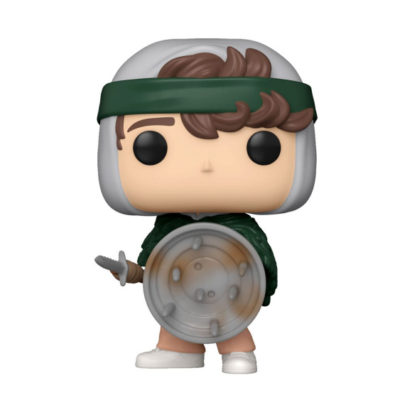 Stranger Things POP! TV Vinyl Figur Hunter Dustin with Shield 9 cm