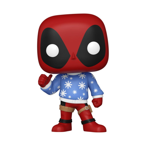 Marvel Holiday POP! Marvel Vinyl Figur Deadpool 9 cm