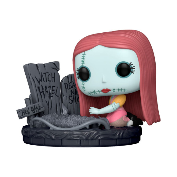 Nightmare before Christmas 30th POP! Deluxe Disney Vinyl Figur Sally w/Gravestone 9 cm