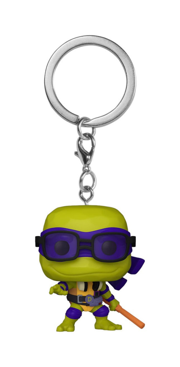 Teenage Mutant Ninja Turtles POP! Vinyl Schlüsselanhänger 4 cm Donatello Display (12)
