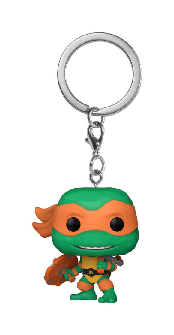 Teenage Mutant Ninja Turtles POP! Vinyl Schlüsselanhänger 4 cm Michelangelo Display (12)
