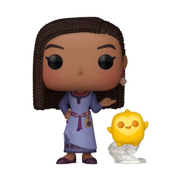 Wish POP! Disney Vinyl Figur Asha with Star 9 cm