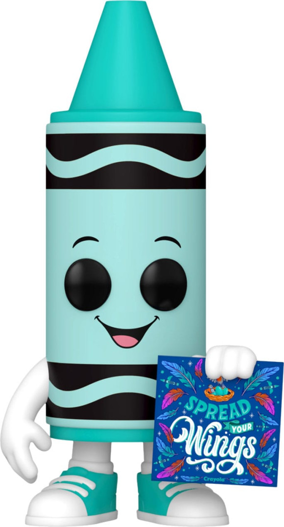 Crayola POP! Vinyl Figur Teal Crayon(Kindness) 9 cm