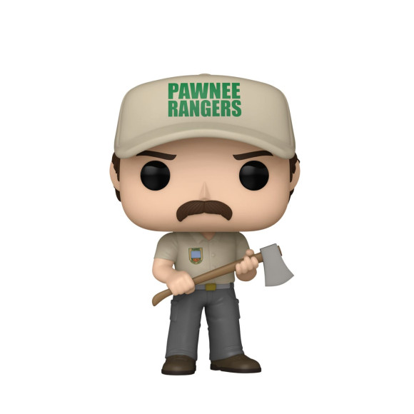 Parks and Recreation POP! TV Vinyl Figur Ron (Ranger) 9 cm