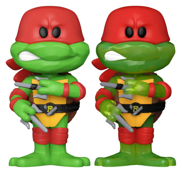 Teenage Mutant Ninja Turtles Vinyl SODA Figuren Raphael w/ CH(M) 11 cm Sortiment (6)