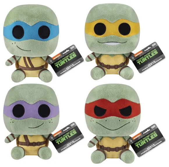 Teenage Mutant Ninja Turtles Plüschfigur Display 18 cm Sortiment (6)