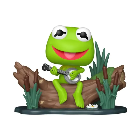 The Muppets POP! Deluxe Vinyl Figur Kermit with Banjo 9 cm