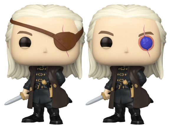 House of the Dragon POP! TV Vinyl Figuren Aemond Targaryen 9 cm Sortiment (6)