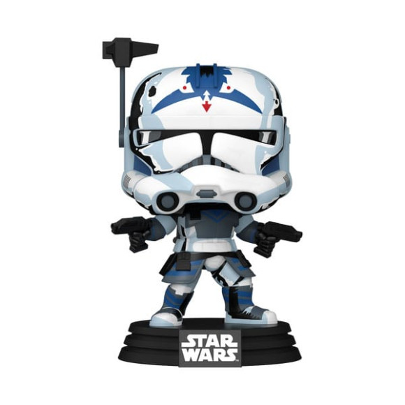 Star Wars : Clone Wars POP! Movie Vinyl Figur Clone Trooper Fives (Retro) 9 cm