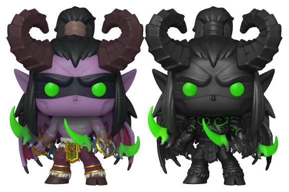 World of Warcraft POP! Games Vinyl Figur Illidan w/CH 9 cm Sortiment (6)