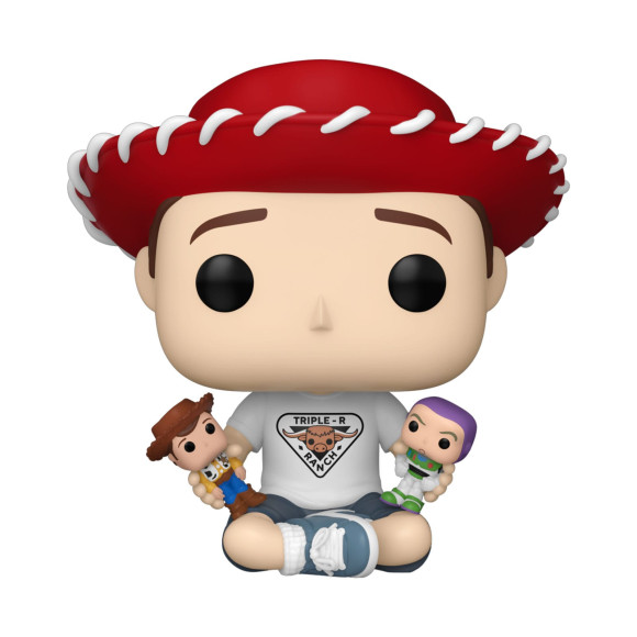 Toy Story POP! Disney Vinyl Figuren Andy (30th Anniversary) 9 cm