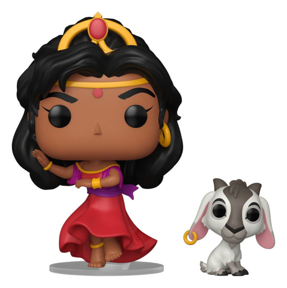 Der Glöckner von Notre Dame POP! Vinyl Figur Esmeralda & Djali 9 cm
