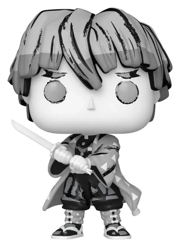 Demon Slayer: Kimetsu no Yaiba POP! Animation Vinyl Figuren Zenitsu(Sumi-Ink) 9 cm