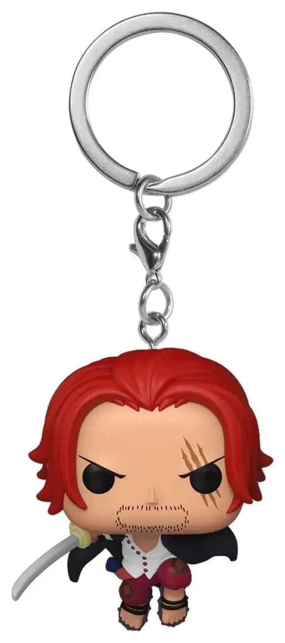 One Piece POP! Vinyl Schlüsselanhänger 4 cm Shanks Display (12)