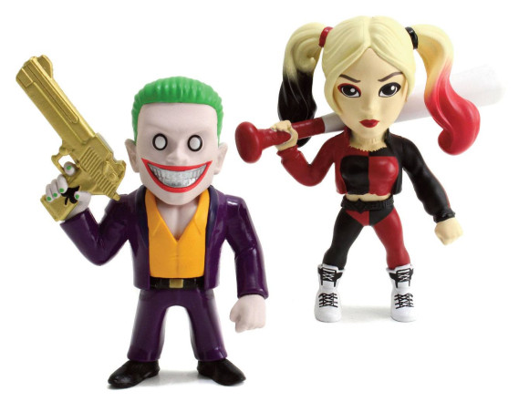 Suicide Squad Metals Joker & Harley Quinn Minifiguren Doppelpack 10 cm