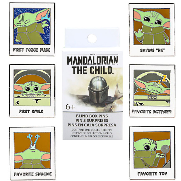 Star Wars The Mandalorian POP! Pin Ansteck-Pins The Child 3 cm Sortiment (12)