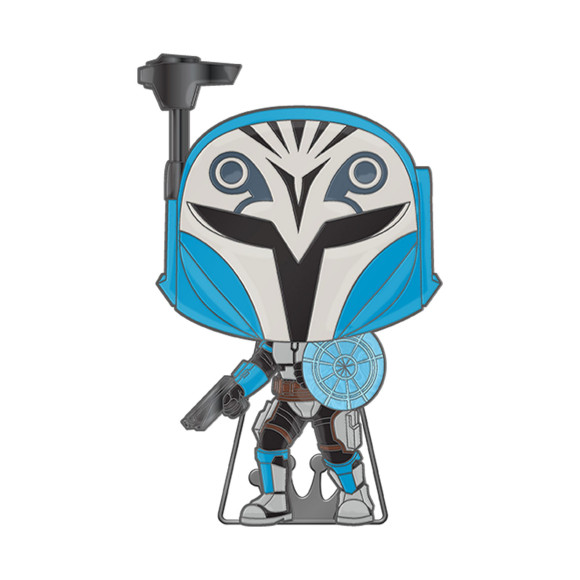 Star Wars Clone Wars Loungefly POP! Pin Ansteck-Pin Bo-Katan (Glow-in-the-Dark) 10 cm