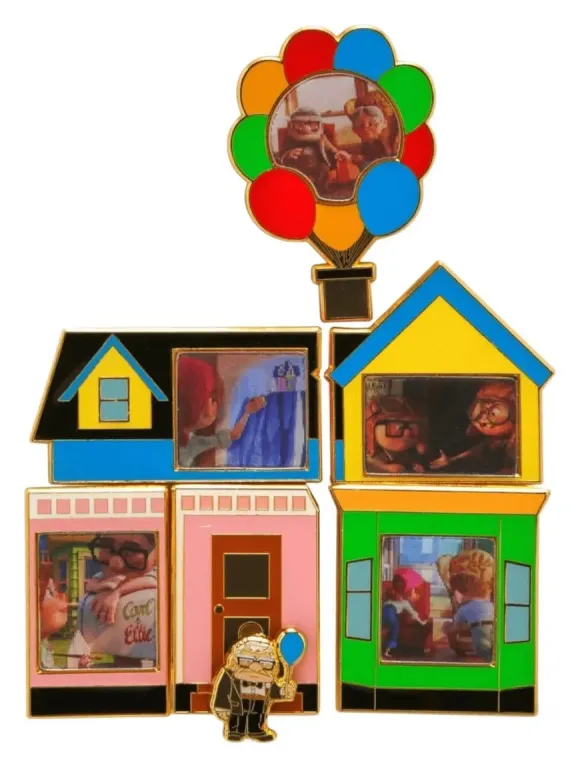 Disney Pixar by Loungefly Ansteck-Pins Blind Box UP Lenticular Puzzle Display (18)