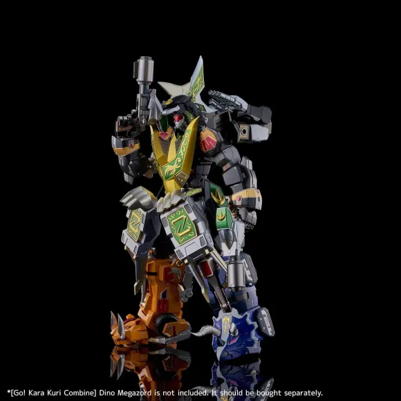 Power Rangers Go! Kara Kuri Combine Actionfigur Dragonzord 21 cm    