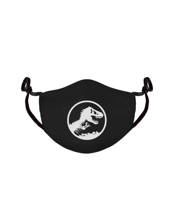 Jurassic Park Stoffmaske Logo
