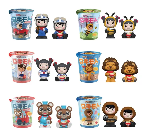 Rokimoto Minifiguren 10 cm Wave 2 Display (12)