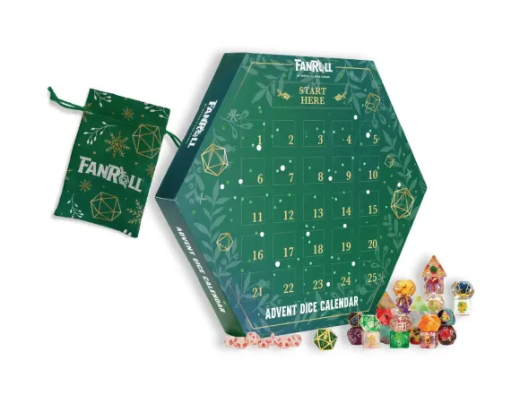FanRoll Adventskalender Holiday Dice