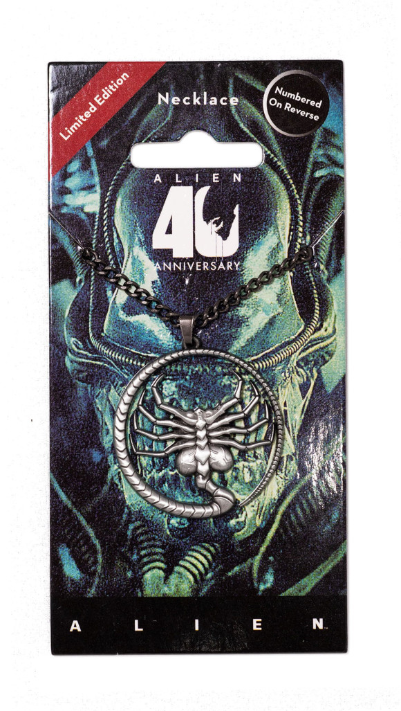 Alien 40th Anniversary Facehugger Halskette