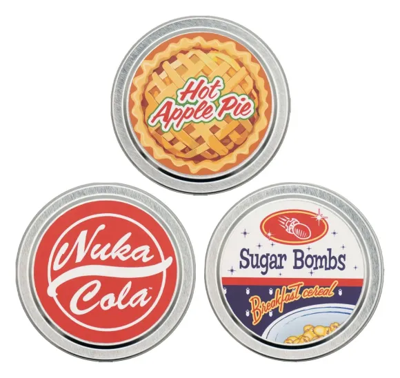 Fallout Duftkerzen 3er-Pack Vault Dweller's 6 cm     