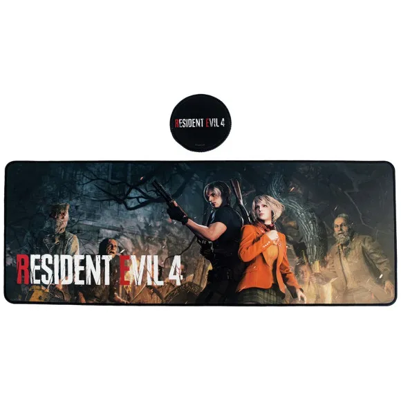 Resident Evil 4 Schreibtischunterlage & Untersetzer