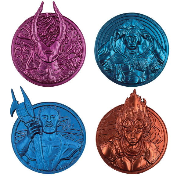 Magic the Gathering Medaillen-Set Planeswalkers Limited Edition