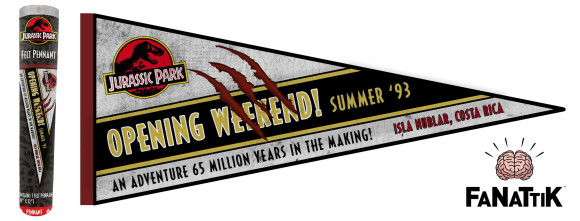 Jurassic Park Wimpel Opening Weekend