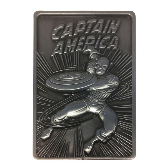 Marvel Metallbarren Captain America Limited Edition