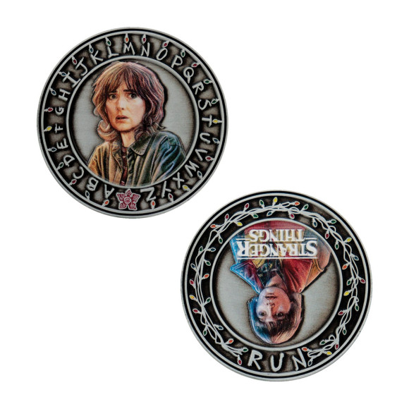 Stranger Things Sammelmünze Will & Joyce 4 cm