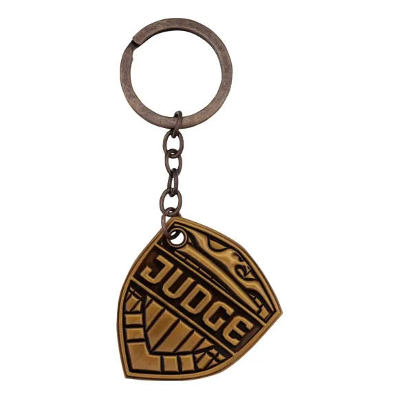 2000 AD Schlüsselanhänger Judge Dredd Badge Limited Edition                 