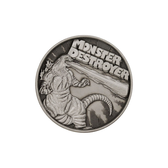 Godzilla Sammelmünze 70th Anniversary Limited Edition