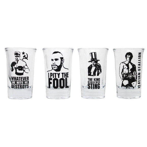 Rocky Schnapsgläser 4er-Pack 45th Anniversary