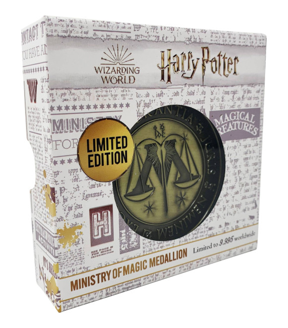 Harry Potter Medaille Ministry of Magic Limited Edition