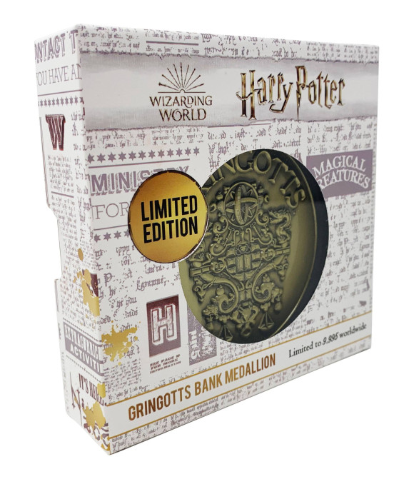 Harry Potter Medaille Gringotts Crest Limited Edition