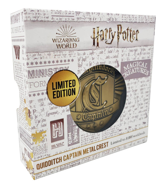 Harry Potter Medaille Gryffindor Captain Limited Edition