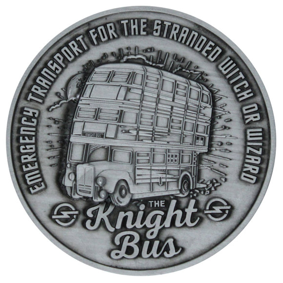 Harry Potter Medaille Knight Bus Limited Edition