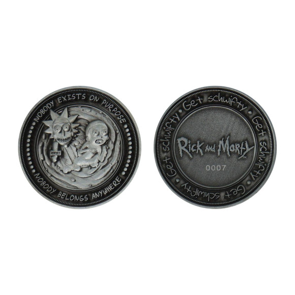 Rick & Morty Sammelmünze Limited Edition
