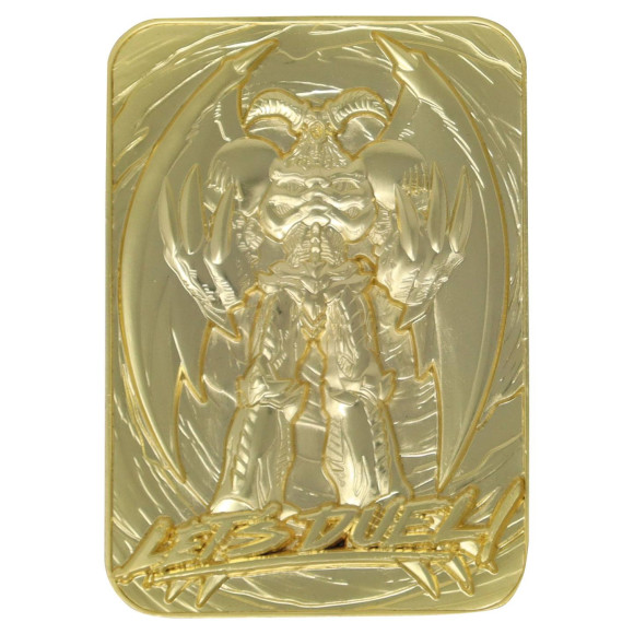 Yu-Gi-Oh! Replik Karte Summoned Skull (vergoldet)